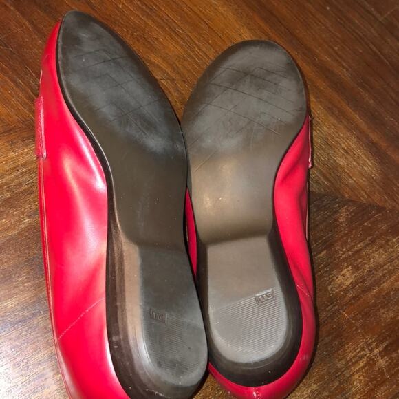 Johansen Preppy Academia Studious Preppy Academia Red Leather Penny Loafers - Picture 8 of 10